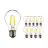 Lot 10x Noxion Lucent LED E27 Poire Filament Claire 8.5W 1055lm - 827 Blanc Très Chaud | Dimmable - Équivalent 75W