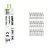 Lot 25x Osram Lumilux T5 8W - 640 Blanc Froid | 29cm