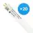 Lot 20x Osram Lumilux T5 FH HE 14W - 830 Blanc Chaud | 55cm