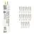 Lot 20x Osram Lumilux T5 FQ HO 54W - 840 Blanc Froid | 115cm