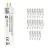 Lot 20x Osram Lumilux T5 FQ HO 24W - 840 Blanc Froid | 55cm