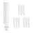 Lot 10x Noxion Lucent PL-C LED 6.5W 650lm - 830 Blanc Chaud | Équivalent 18W
