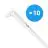 Lot 10x Noxion Réglette Click LED T8 | Convient Pour 120cm Tube LED 