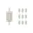 Lot 10x Ledvance Performance LED R7s double Ended 78mm Claire 9.5W 1055lm - 827 Blanc Très Chaud | Dimmable - Équivalent 75W
