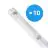 Lot 10x Ledvance Réglette LED Étanche Boîtier Vide  Imperméable | Convient Pour 1x150cm Tube LED