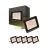 Lot 6x Projecteur LED 50W 5000lm 100D - 830 Blanc Chaud | IP66 - Symétrique