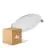 Lot 4x Ledvance Downlight LED Slim Ronde DN155 12W 1020lm 120D - 840 Blanc Froid | 169mm 
