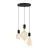 Calex XXL Lumen élevé Dorée Ensemble complet - Including 3 XXL Ampoules + Cordset Ronde base