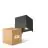 Lot 4x D'Lite LED Applique Murale Elingen Aluminium Noir 4.9W 290lm - 830 Blanc Chaud | Détecteur De Lumière