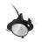 Philips Spot LED Greenspace Accent Elbow Aluminium Noir 31W 4000lm 36D - 830 Blanc Chaud | 163mm - IP20 - Interact Dimmable