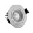 Noxion Spot LED Leda inclinable Aluminium 6W 400lm 36D - 927 Blanc Très Chaud | Diamètre 83mm - IP44 - Meilleur rendu des couleurs - Dimmable