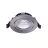 Noxion LED inclinable Slim Spot Argent Ronde 6W 550lm 60D - 927 Blanc Très Chaud | 85mm - IP54 - Dimmable - Meilleur rendu des couleurs