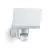 Steinel Projecteur LED XLED Home Argent 14.8W 1184lm - 830 Blanc Chaud | IP44 - Détecteur de mouvement et de lumière - Symétrique