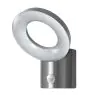 Ledvance LED applique murale Endura Style Loop Acier inoxydable 12W - 830 | Sensor 