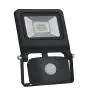 Ledvance Projecteur LED Value Noir 10W 800lm 110D - 840 Blanc Froid | IP44 - Détecteur de mouvement et de lumière - Symétrique