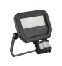 Ledvance Projecteur LED Sensor GEN 3 Noir 10W 1100lm 100D - 830 Blanc Chaud | IP65 - Détecteur de mouvement et de lumière - Symétrique