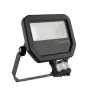 Ledvance Projecteur LED Sensor GEN 3 Noir 20W 2200lm 100D - 830 Blanc Chaud | IP65 - Détecteur de mouvement et de lumière - Symétrique - Équivalent 50W