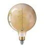 Philips Classic LED Globe E27 200mm Filament Dorée 7W 470lm - 818 Blanc Très Chaud | Dimmable - Équivalent 40W