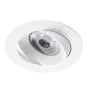 Noxion Spot LED Diamond inclinable Blanc 6W 400lm 36D - 927 Blanc Très Chaud | Diamètre 83mm - IP44 - Meilleur rendu des couleurs - Dimmable
