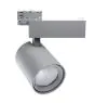 Noxion Spot LED sur rail 3 phases  Spot Stella Gris 35W 3200lm 36D - 940 Blanc Froid | Meilleur rendu des couleurs - Équivalent 70W CDM