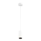 SLV Numinos Phase S Suspension Luminaire Aluminium Blanc 10.42W 1020lm 24D - 930 Blanc Chaud | Meilleur Rendu Des Couleurs - Dimmable 
