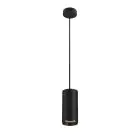 SLV Numinos Phase L Suspension Luminaire Aluminium Noir 28W 2340lm 36D - 930 Blanc Chaud | Meilleur Rendu Des Couleurs - Dimmable 