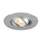 SLV New Tria 75 XL Spot Aluminium Gris Ronde | Diamètre 75mm - Convient pour 1x GU10 