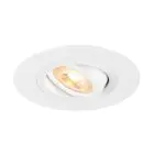 SLV New Tria 75 XL Spot Aluminium Blanc Ronde | Diamètre 75mm - Convient pour 1x GU10 
