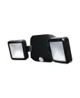 Ledvance Projecteur LED double Spot Noir 10W 480lm 95D - 840 Blanc Froid | IP54 - Symétrique