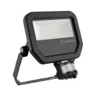 Ledvance Projecteur LED Sensor GEN 3 Noir 20W 2200lm 100D - 830 Blanc Chaud | IP65 - Détecteur de mouvement et de lumière - Symétrique - Équivalent 50W