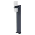 Ledvance Smart+ Wi-Fi LED Lampadaire extérieur Flare Foncé Gris Extérieur 14W 1000lm - 830 Blanc Chaud | 80cm - RGBW - Dimmable