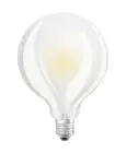 Ledvance Classic LED E27 Globe Filament Dépolie 11W 1521lm - 927 Blanc Très Chaud | Meilleur rendu des couleurs - Dimmable - Équivalent 100W