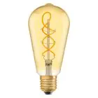 Ledvance Vintage 1906 LED E27 Poire Dorée 4W 300lm - 820 Blanc Très Chaud | Équivalent 25W