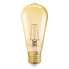 Ledvance Vintage 1906 LED E27 Poire Dorée 2.5W 220lm - 824 Blanc Très Chaud | Équivalent 22W