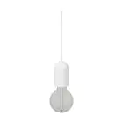 Ledvance Vintage 1906 Pendulum Ronde Plâtre Blanc | Convient pour E27