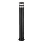 Nordlux Birk Lampe sur pied Aluminium Noir | 90mm - IP44 - Convient pour E27