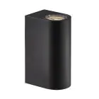 Nordlux Asbol Kubi Applique Murale Aluminium Noir 13W 350lm - 830 Blanc Chaud