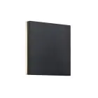 Nordlux Artego Applique Murale Aluminium Noir 8W 484lm - 830 Blanc Chaud