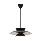 Nordlux Carmen 45 Suspension Luminaire Métal Noir | Convient pour 1x E27