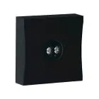 Ecolight Via Led Éclairage de secoursing montage en surface Noir 3.4W | 1H Test automatique 