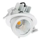 Philips Spot LED LuxSpace Accent Compact RS772B 22W 1900lm 36D - 930 Blanc Chaud | 134mm - Meilleur rendu des couleurs