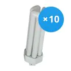 Lot 10x Osram Dulux T/E Plus 42W 830 | Blanc Chaud - 4-Pins