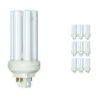 Lot 10x Philips MASTER PL-T 18W - 830 Blanc Chaud | 4 Pin