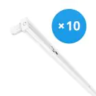 Lot 10x Noxion Réglette Click LED T8 | Convient Pour 120cm Tube LED 