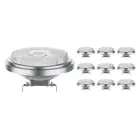 Lot 10x Noxion Lucent Spot LED G53 AR111 7.4W 450lm 40D - 930 Blanc Chaud | Meilleur rendu des couleurs - Dimmable - Équivalent 50W