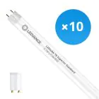 Lot 10x Ledvance Tube LED T8 Superior (EM/Direct 230V) Standard Output 5.1W 810lm - 830 Blanc Chaud | 44cm - Équivalent 15W