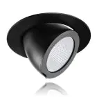 Noxion Downlight LED Forza Noir 35W 3000lm 36D - 930 Blanc Chaud | 168mm - Meilleur rendu des couleurs
