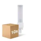 Lot 10x Ledvance Dulux-D LED 6W - 840 Blanc Froid | Équivalent 13W