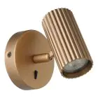 Eglo Applique Murale Portillo Acier Laiton | Convient pour GU10