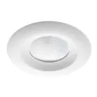 Noxion Spot LED Gimba Blanc 6W 400lm 36D - 927 Blanc Très Chaud | Diamètre 74mm - IP44 - Meilleur rendu des couleurs - Dimmable